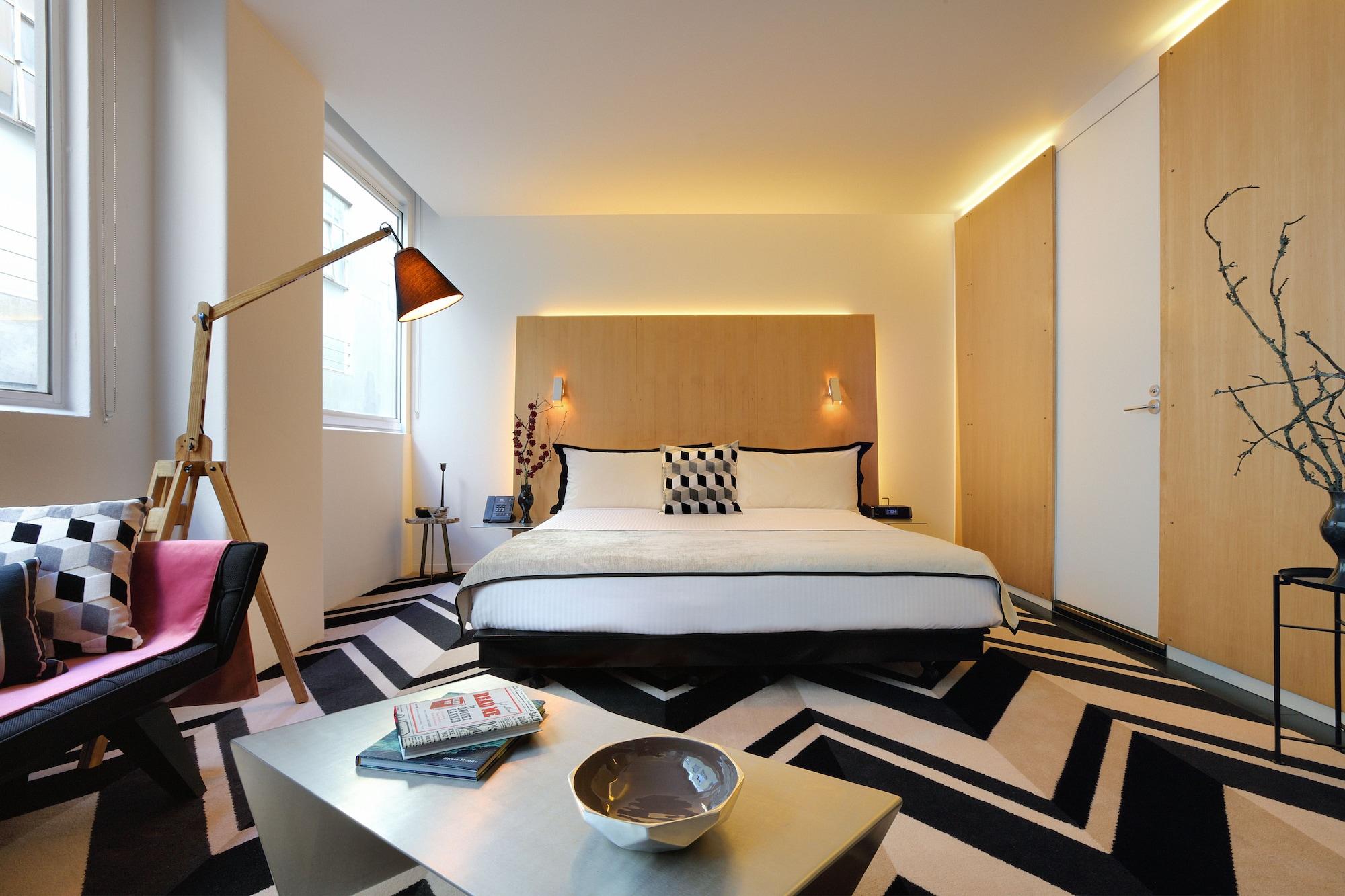 อะเดลฟี โฮเต็ล Hotel เมลเบิร์น ภายนอก รูปภาพ A room at the hotel
