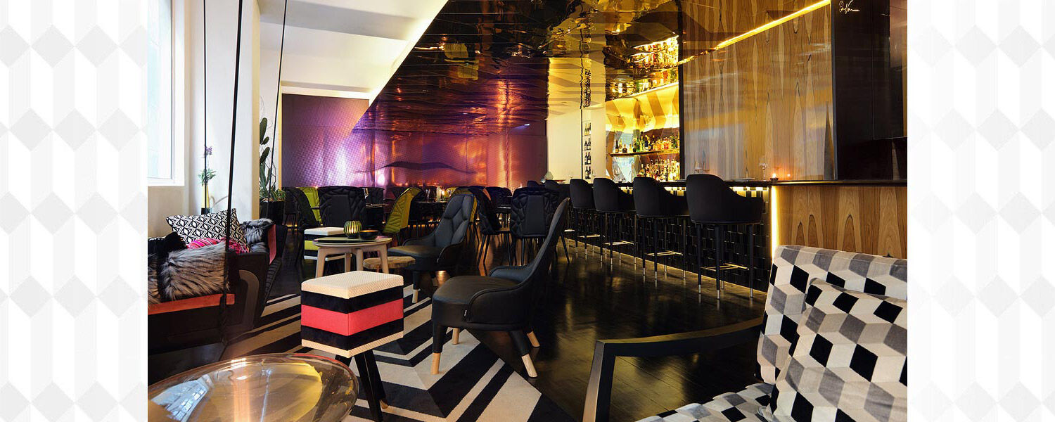 อะเดลฟี โฮเต็ล Hotel เมลเบิร์น ภายนอก รูปภาพ The bar at the 1001 nights lounge